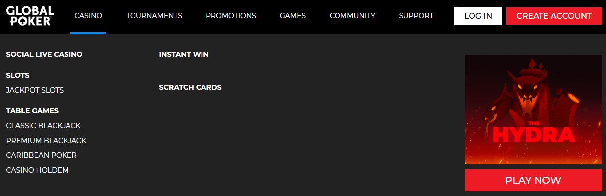 Global Poker Games Clovr