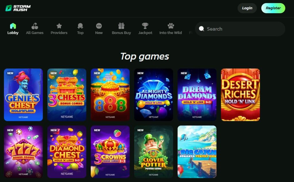 Stormrush Games Clovr