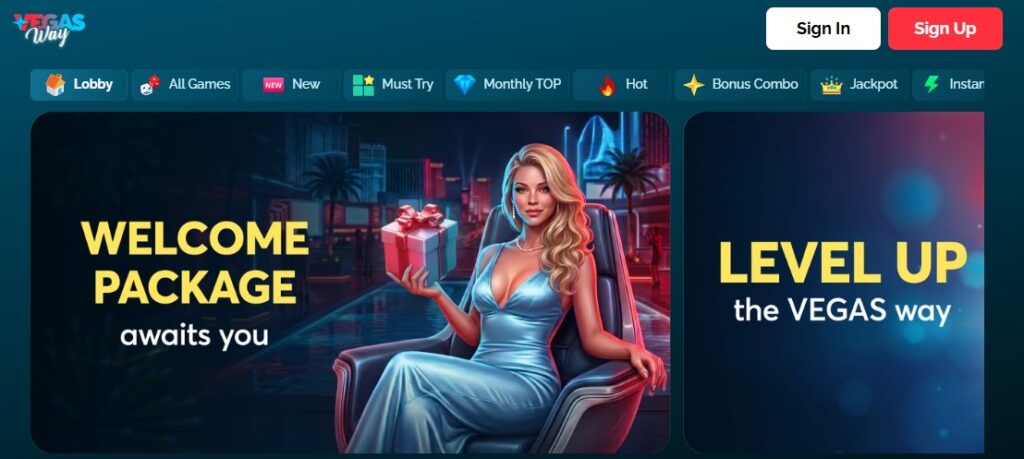 Vegasway Casino Home Clovr