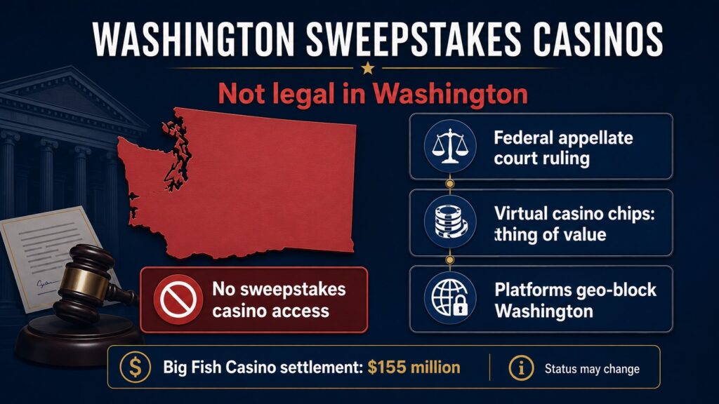 Washington Sweepstakes Casinos