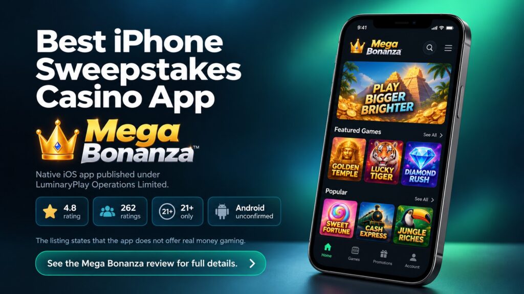 Best Iphone Sweepstakes Casino App Clovr