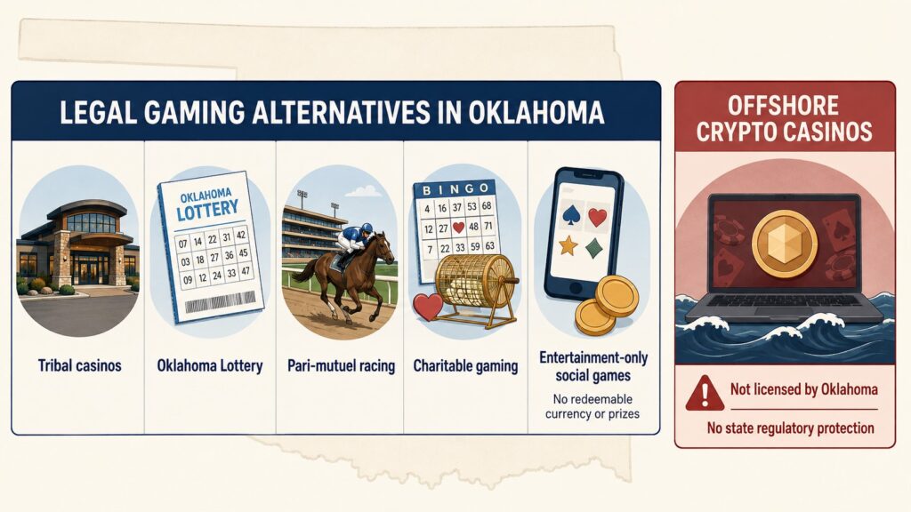 Legal Gaming Alternatives In Oklahoma Clovr