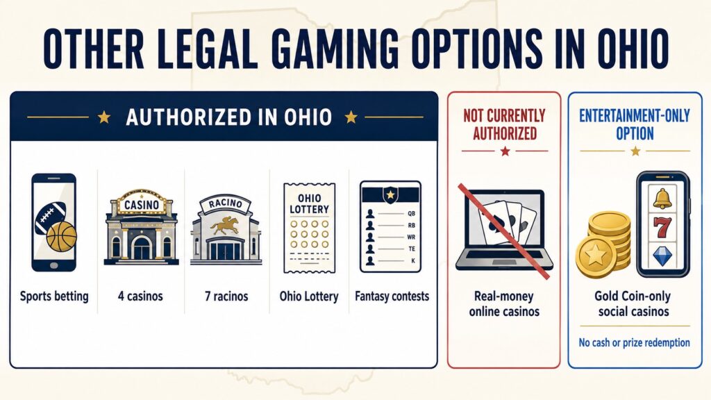 Other Legal Gaming Options In Ohio Clovr