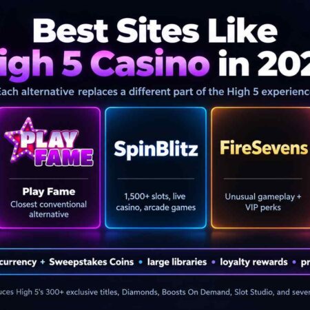 Best Sites Like High 5 Casino in 2026