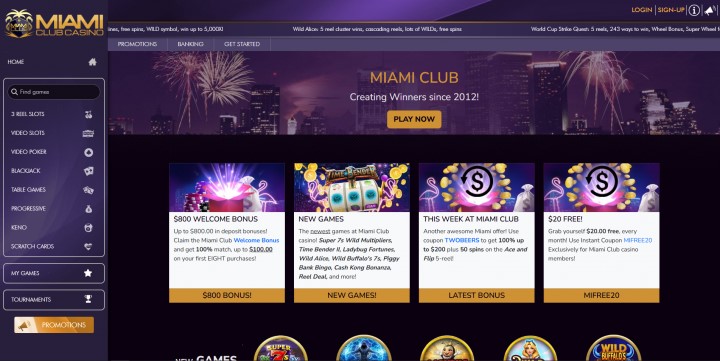 Miami Club Home Clovr